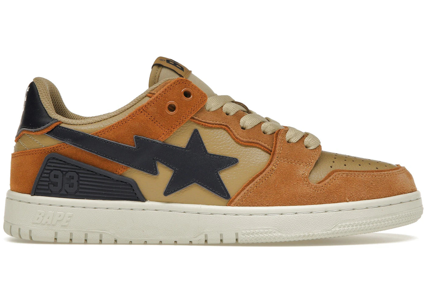 a bathing ape bape sk8 sta beige (2022)