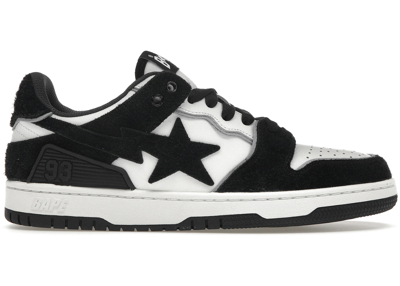 a bathing ape bape sk8 sta black suede