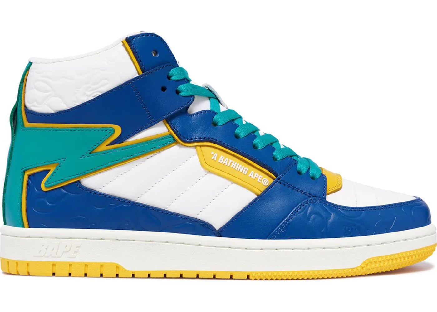 a bathing ape bape sta 88 mid #1 blue