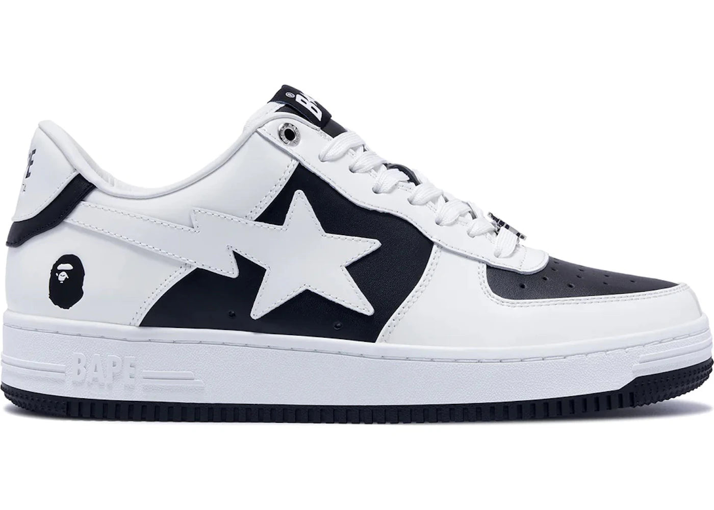 a bathing ape bape sta low #6 black