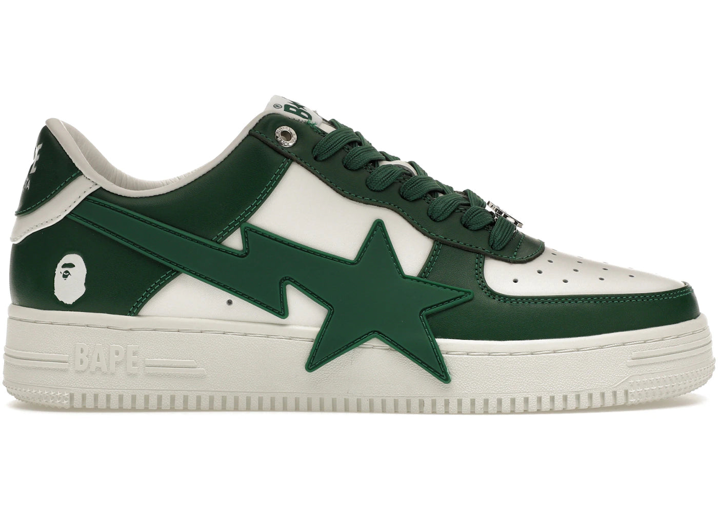 a bathing ape bape sta os green