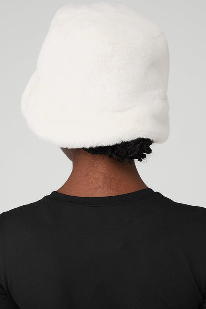 Alo Yoga Faux Fur Bucket Hat