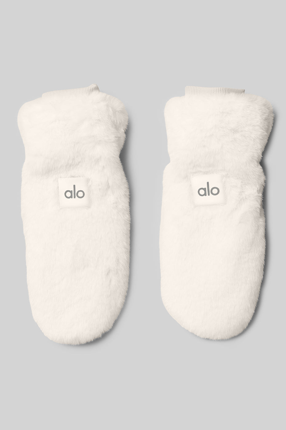 Alo Yoga Faux Fur Mittens