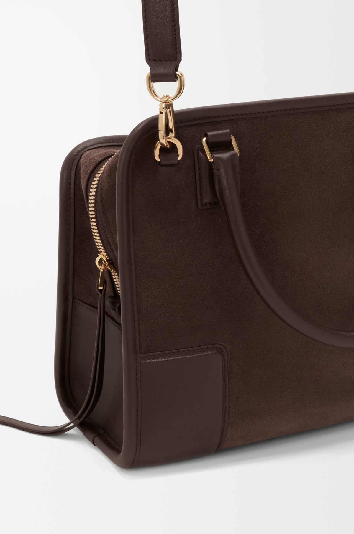 Loewe Medium Amazona 180 bag in suede