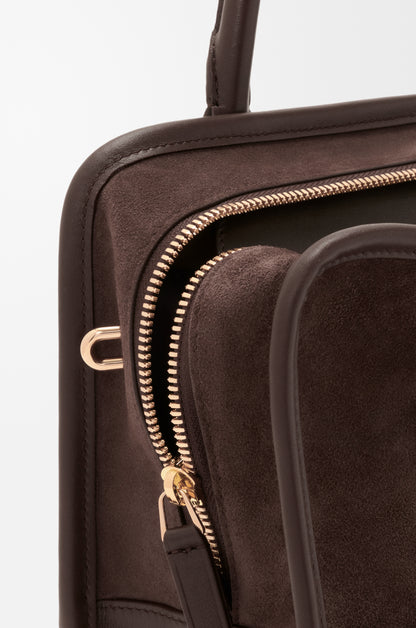 Loewe Medium Amazona 180 bag in suede