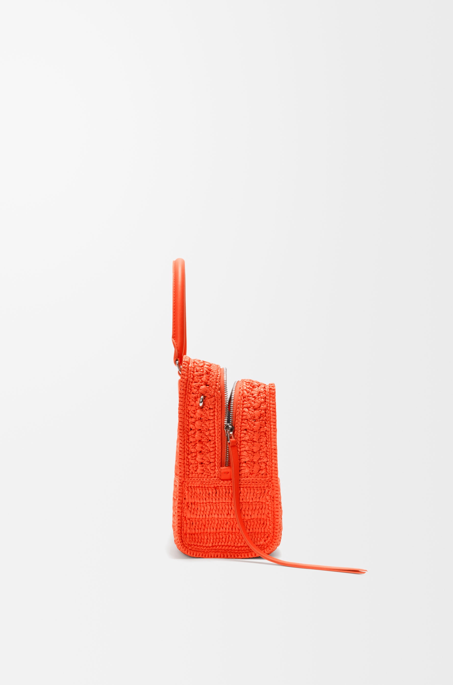 Loewe Medium Amazona 180 Lazy Crab bag in raffia crochet