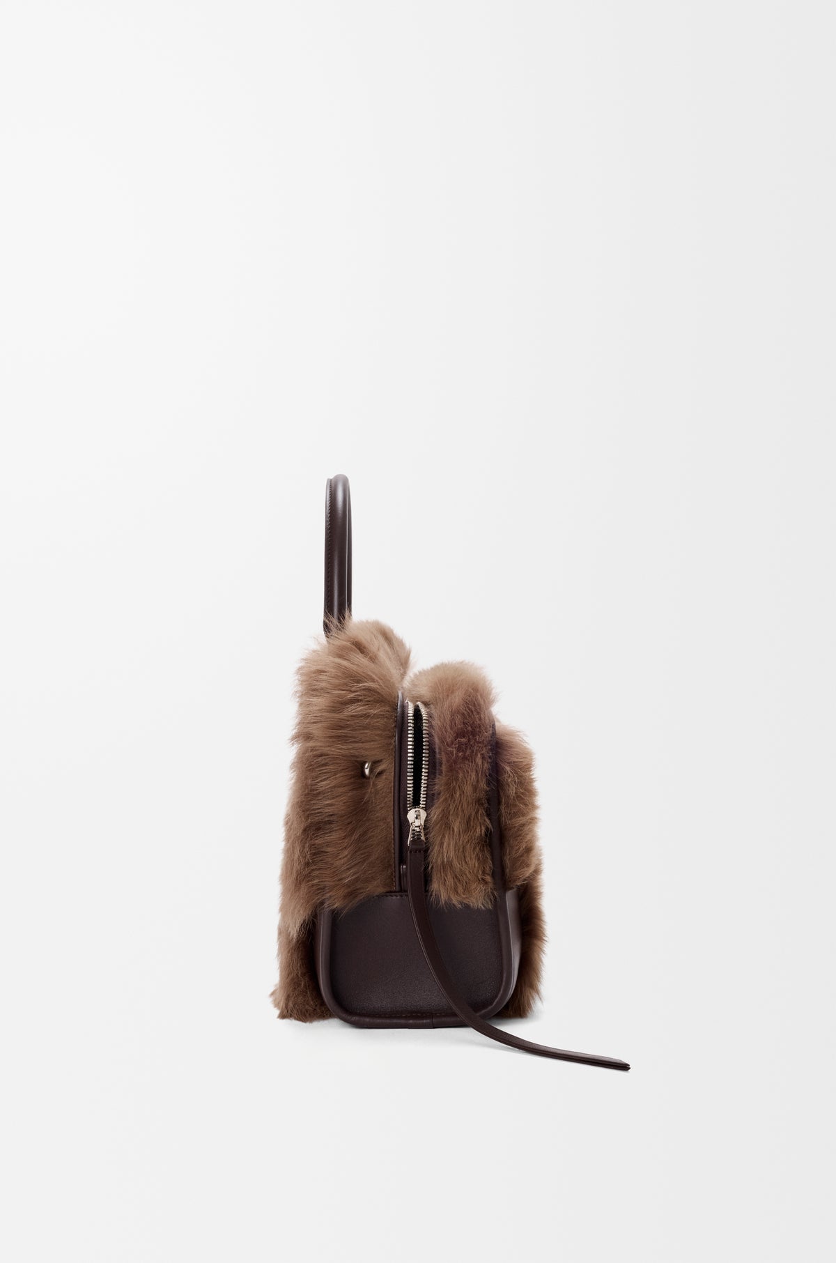 Loewe Medium Amazona 180 bag in soft calfskin and shearling