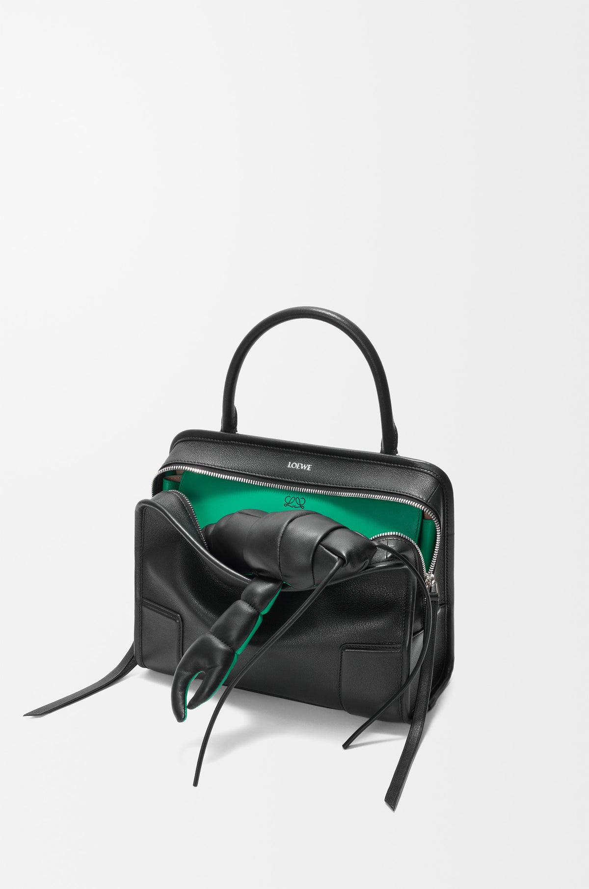 Loewe Medium Amazona 180 Lazy Crab bag in buffalino leather