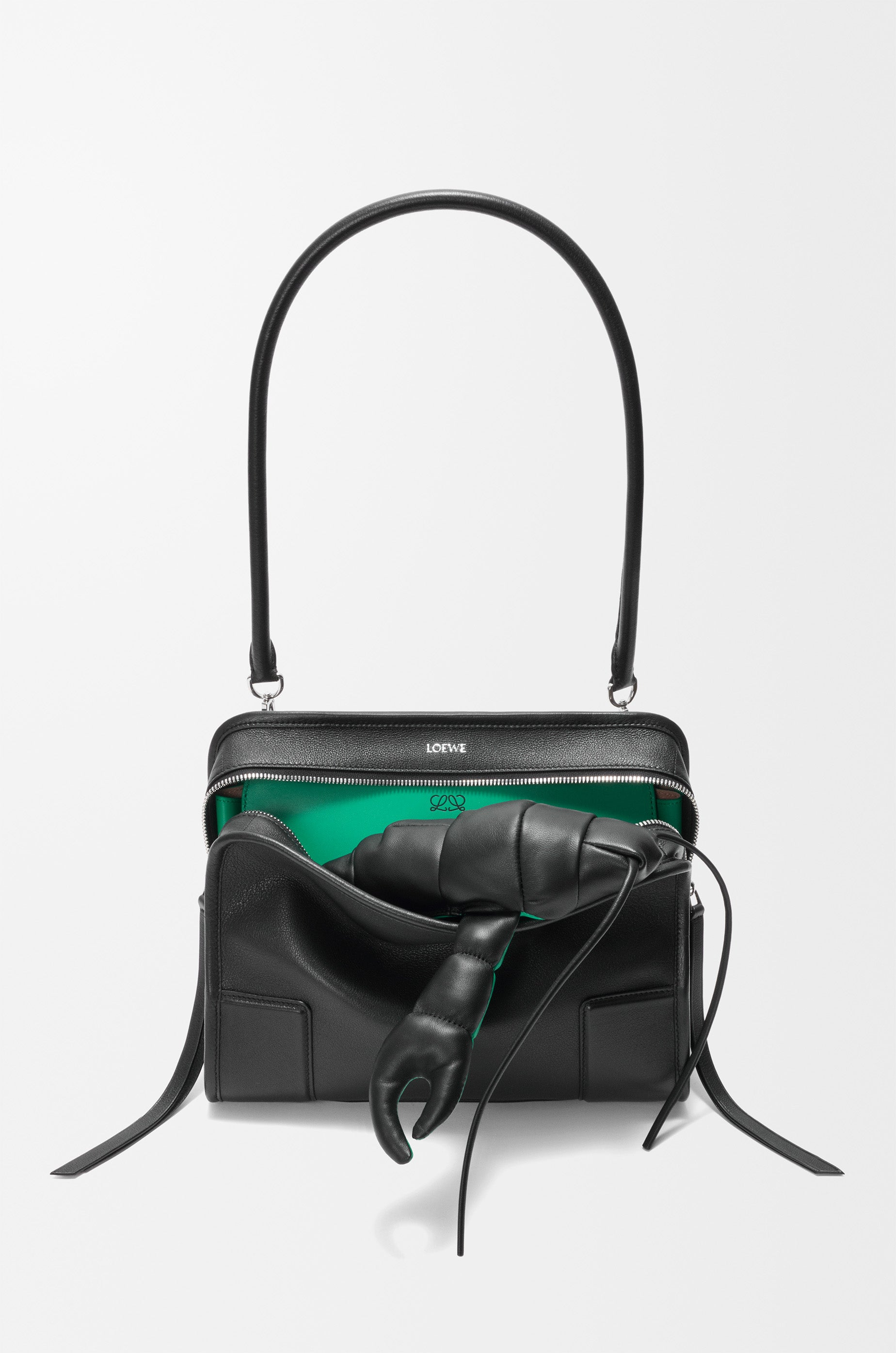 Loewe Medium Amazona 180 Lazy Crab bag in buffalino leather