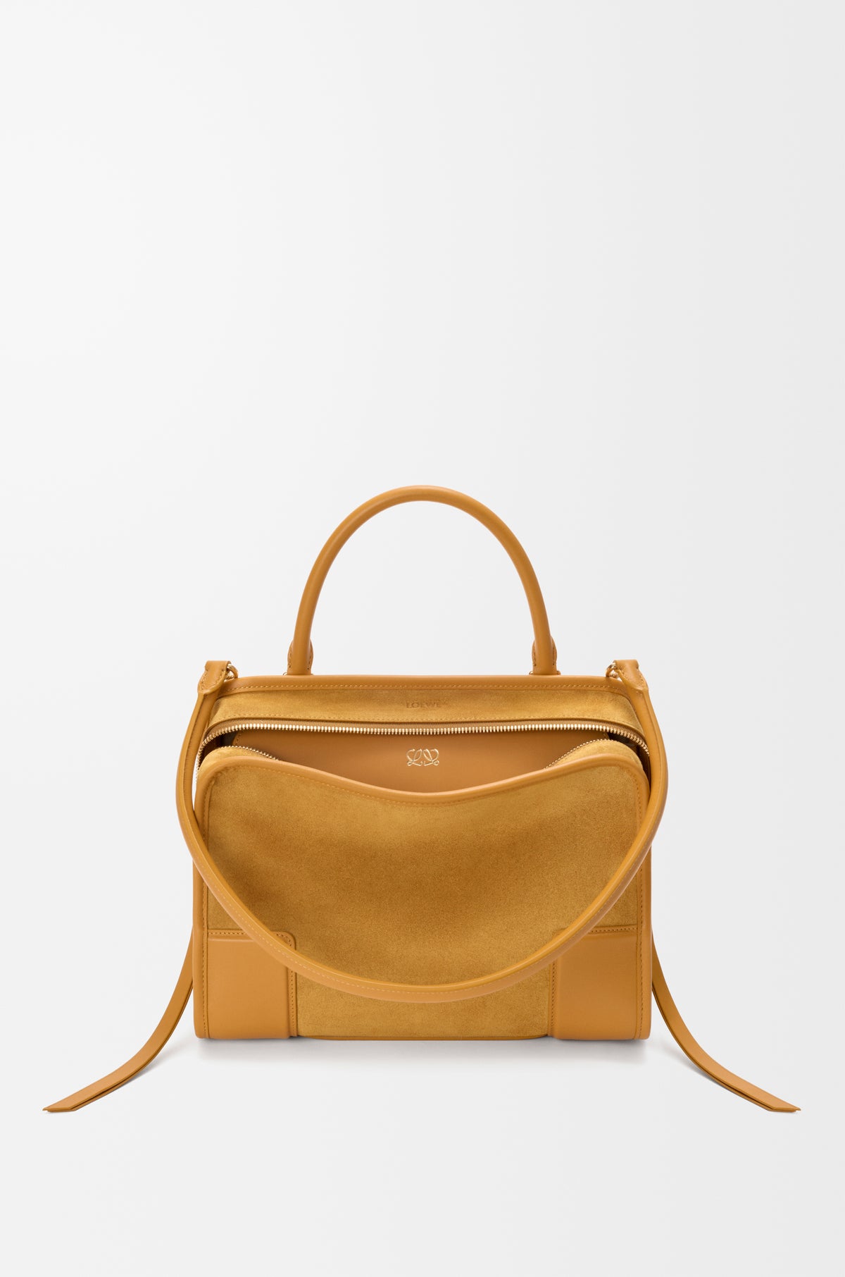 Loewe Medium Amazona 180 bag in suede