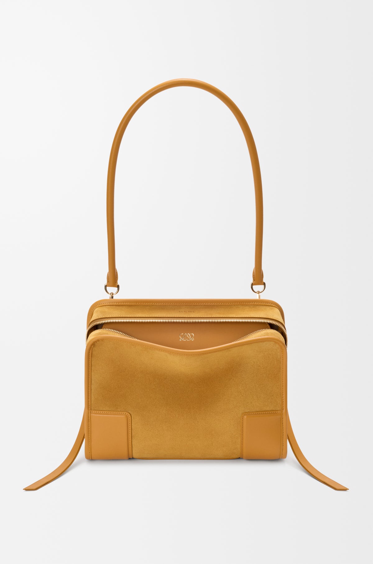 Loewe Medium Amazona 180 bag in suede