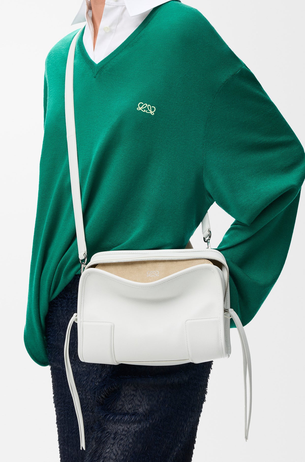 Loewe Small Amazona 180 bag in soft calfskin