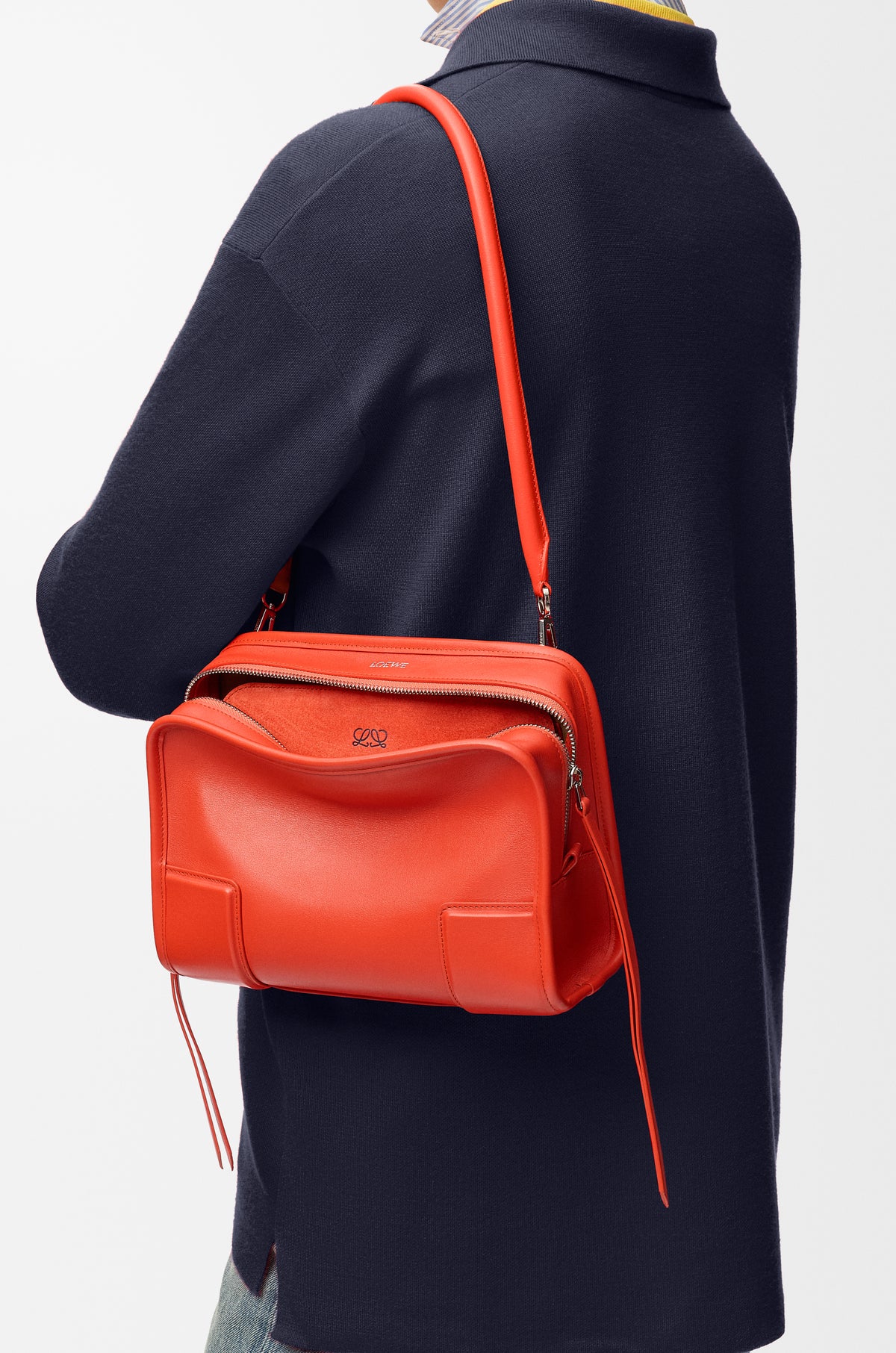 Loewe Small Amazona 180 bag in soft calfskin
