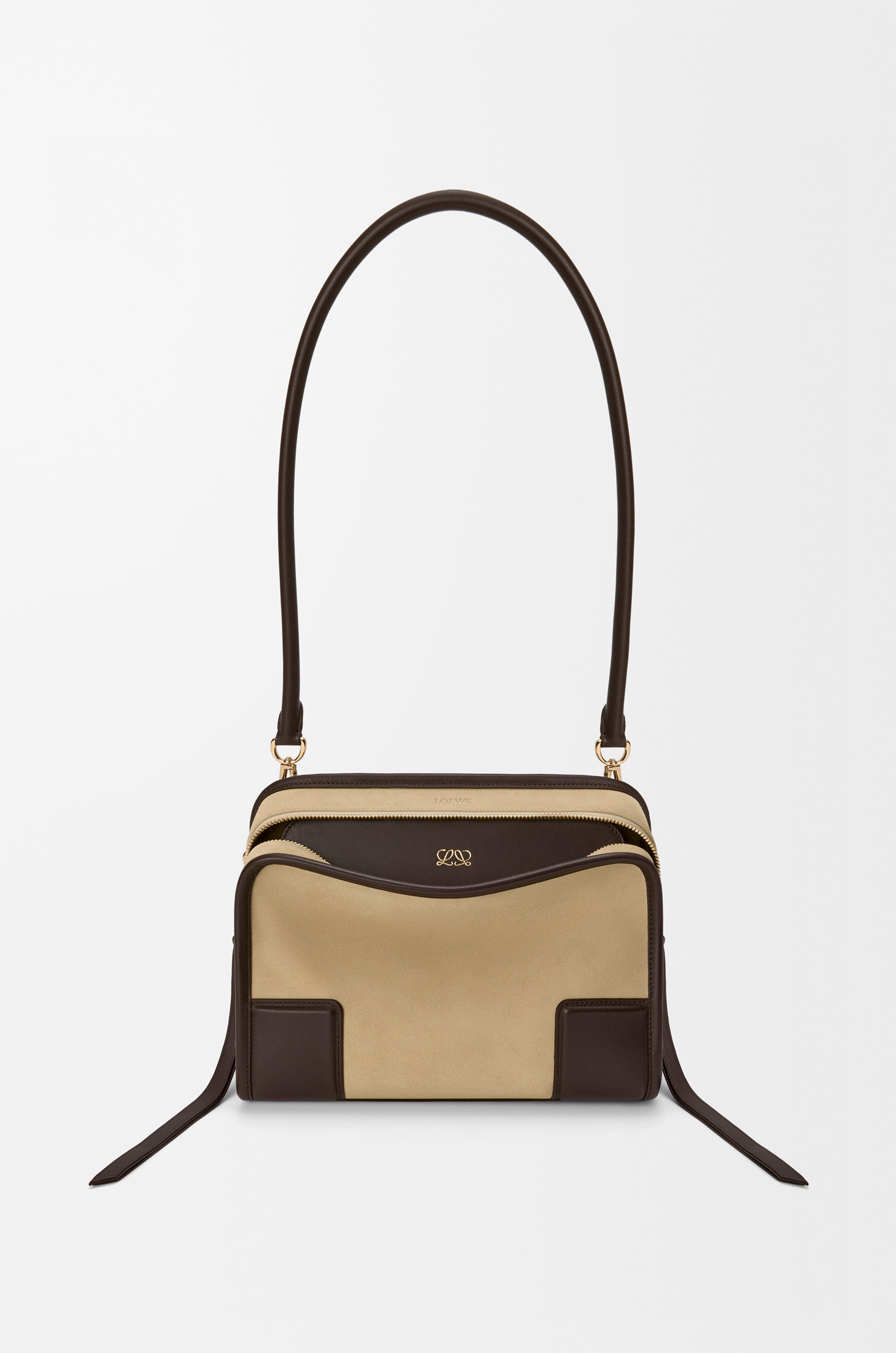 Loewe Small Amazona 180 bag in suede