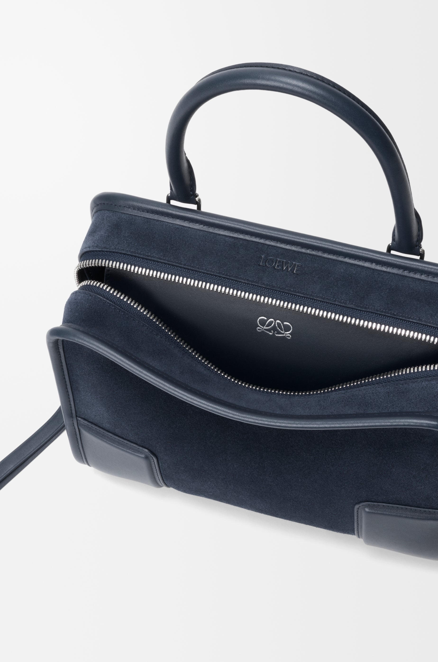 Loewe Small Amazona 180 bag in suede