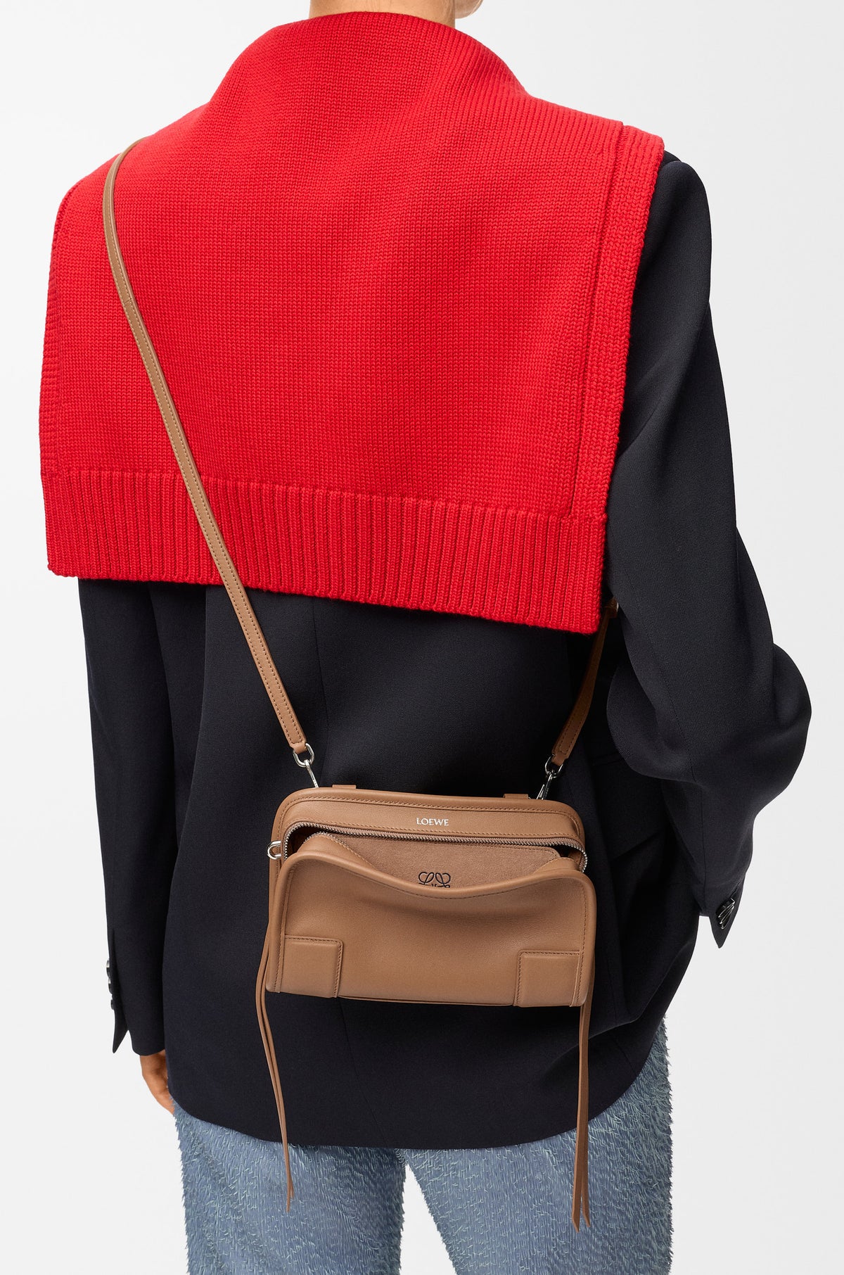 Loewe Mini Amazona 180 bag in soft calfskin