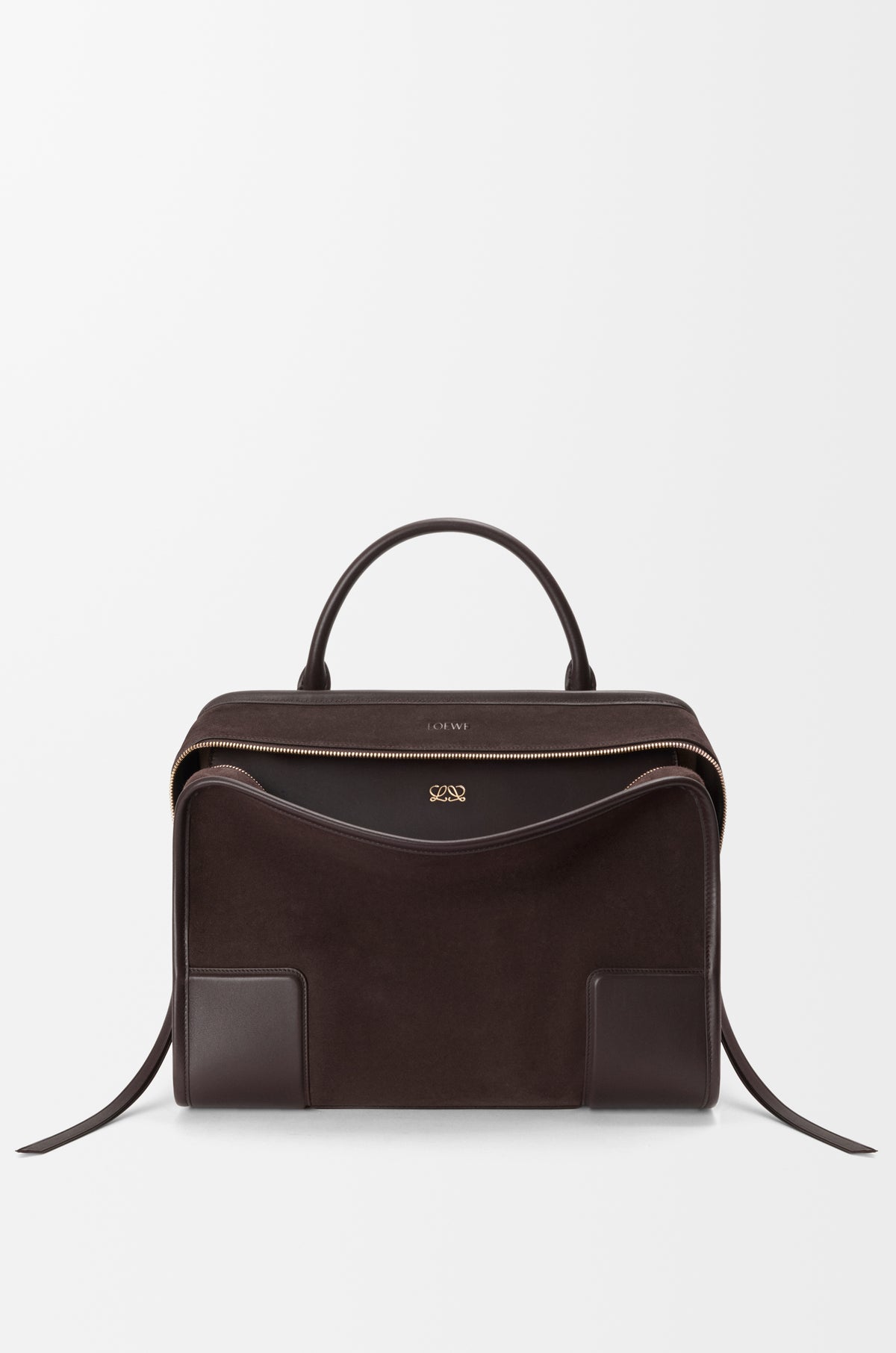 Loewe Large Amazona 180 bag in suede