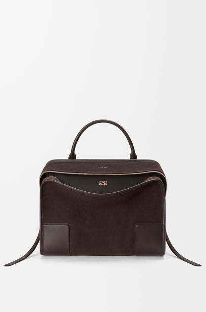 Loewe Large Amazona 180 bag in suede