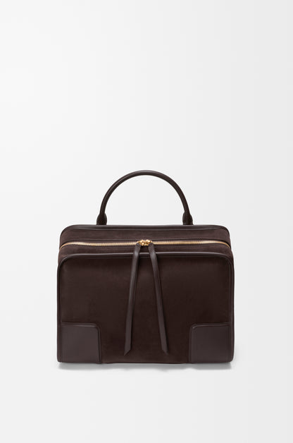 Loewe Large Amazona 180 bag in suede