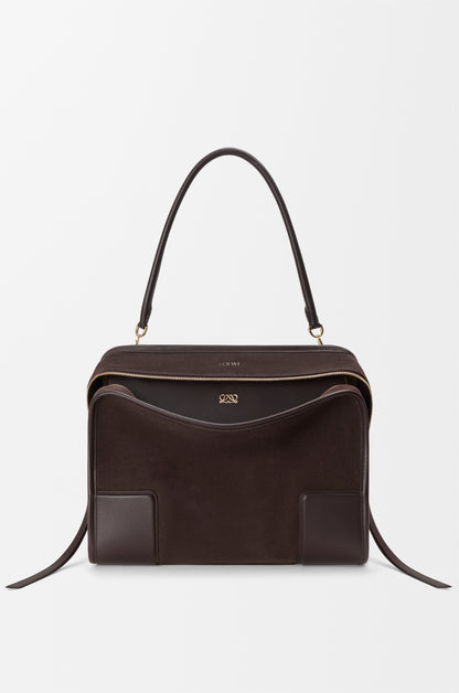 Loewe Large Amazona 180 bag in suede