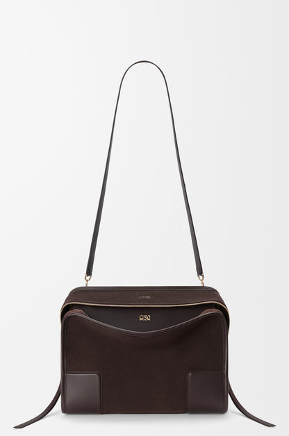 Loewe Large Amazona 180 bag in suede