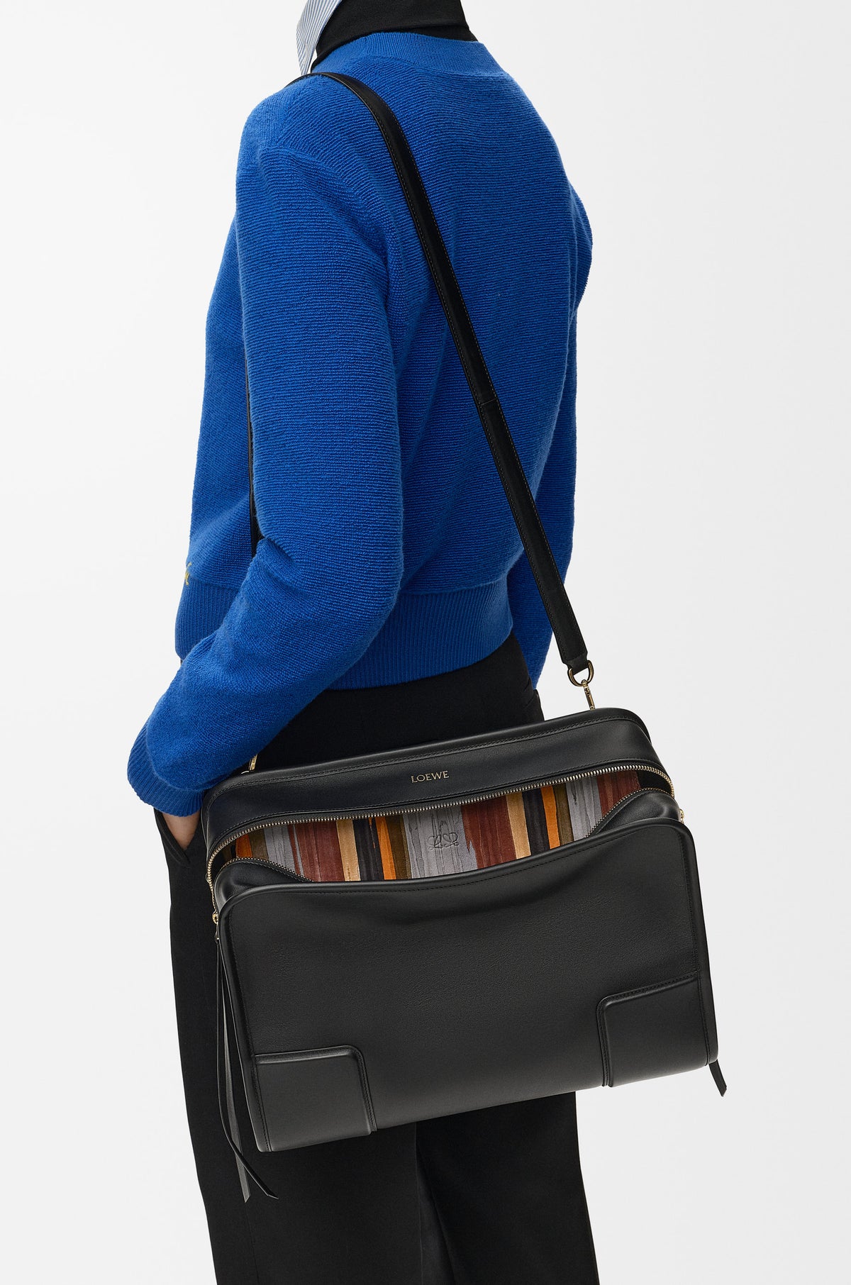 Loewe Large Skived Amazona 180 bag in soft calfskin