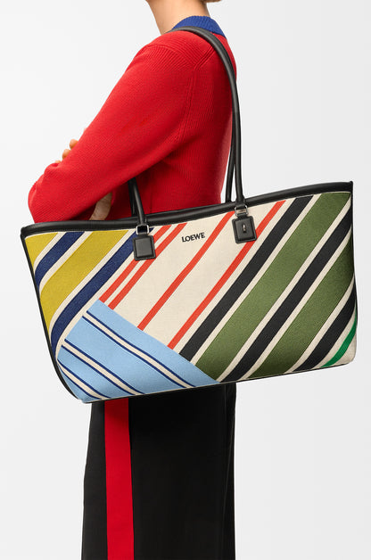 Loewe Large Verano tote in embroidered canvas