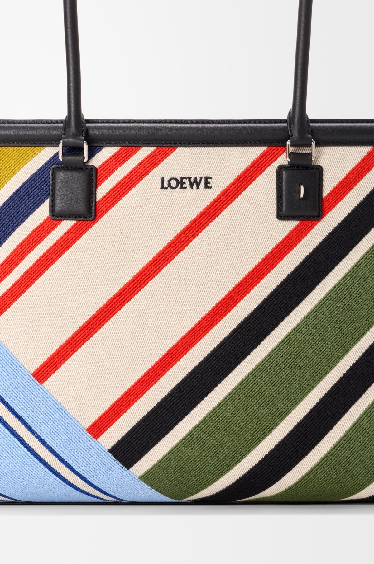 Loewe Large Verano tote in embroidered canvas
