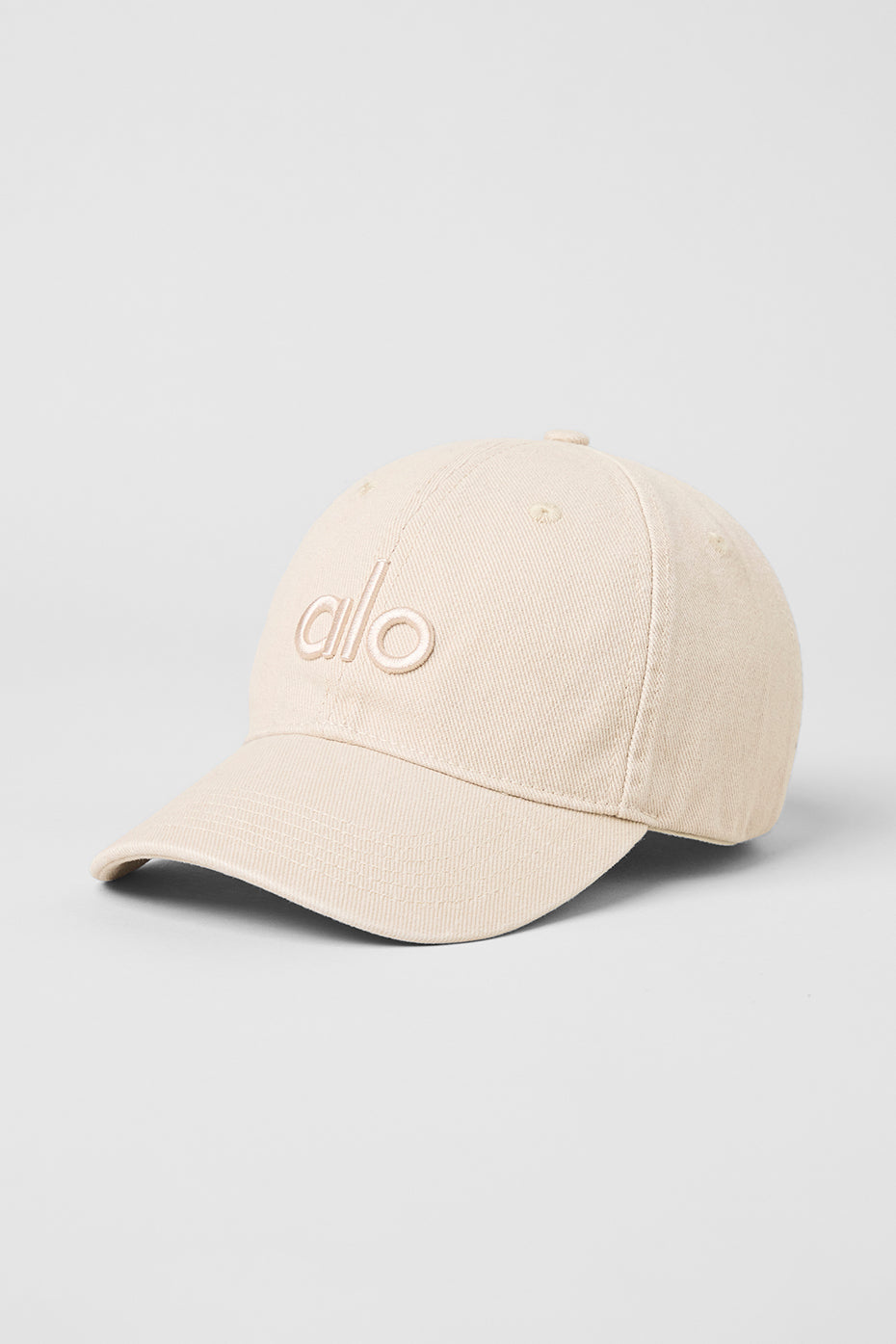 ALO Yoga アロヨガ ロゴ キャップ ベージュ フリーサイズ Alo Yoga Washed Off-Duty Cap – Kicks Machine