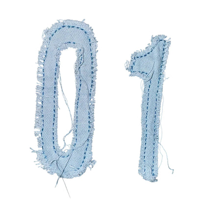 LUMIÈRES Washed Sky Joggers