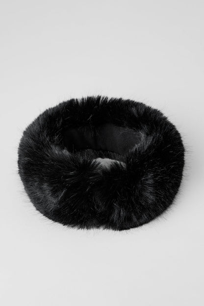 Alo Yoga Women'S Opulent Faux Fur Wintersun Headband