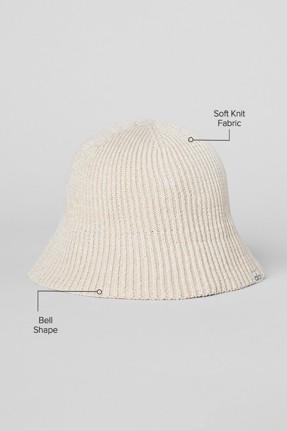 Alo Yoga Denim Knit Cloche