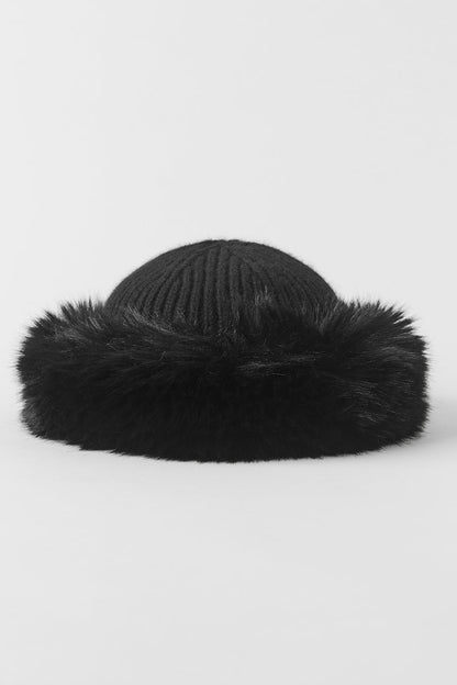 Alo Yoga Courchevel Cashmere Faux Fur Beanie