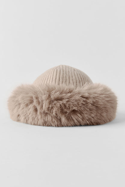 Alo Yoga Courchevel Cashmere Faux Fur Beanie