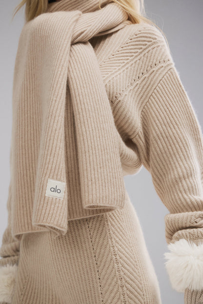 Alo Yoga Women'S Courchevel Cashmere Scarf