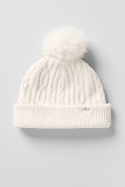 Alo Yoga Cable Knit Winter Bliss Beanie