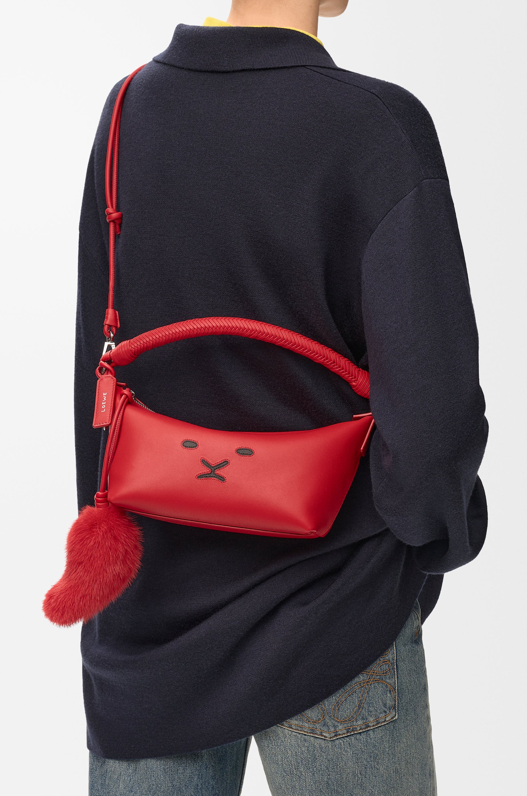 Loewe Cala mini bag in mellow nappa lambskin