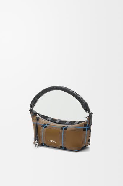 Loewe Cala Mini Bag in check intarsio