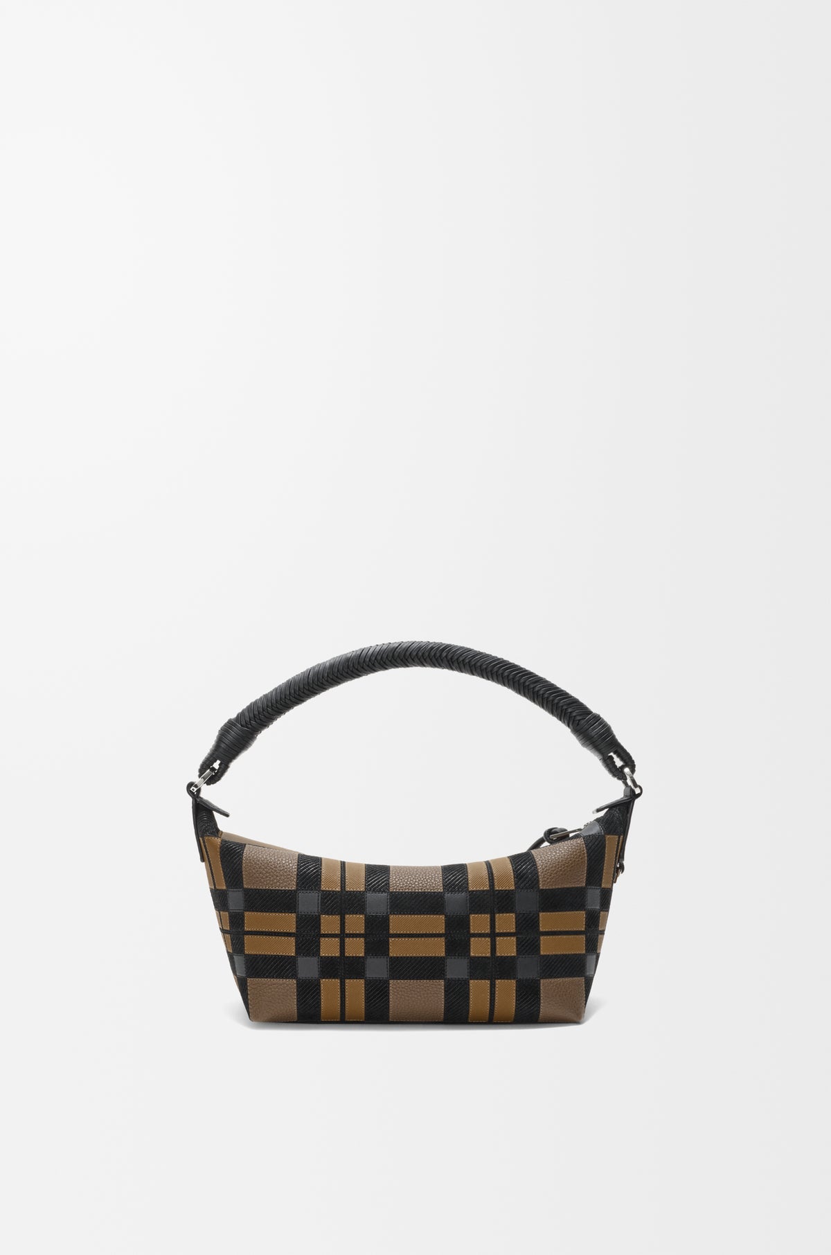 Loewe Cala Mini Bag in check intarsio