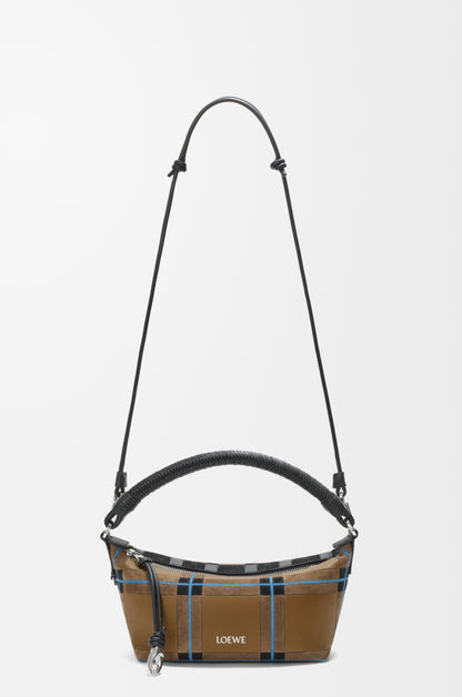 Loewe Cala Mini Bag in check intarsio