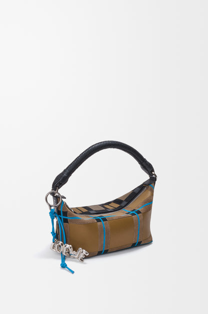 Loewe Cala Mini Bag in check intarsio