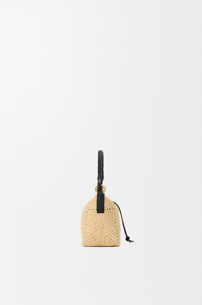 Loewe Cala mini bag in classic calfskin and raffia