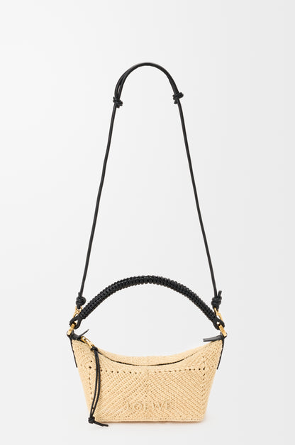 Loewe Cala mini bag in classic calfskin and raffia