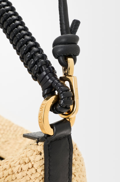 Loewe Cala mini bag in classic calfskin and raffia