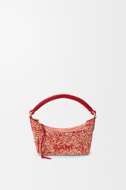 Loewe Cala mini bag in melange raffia