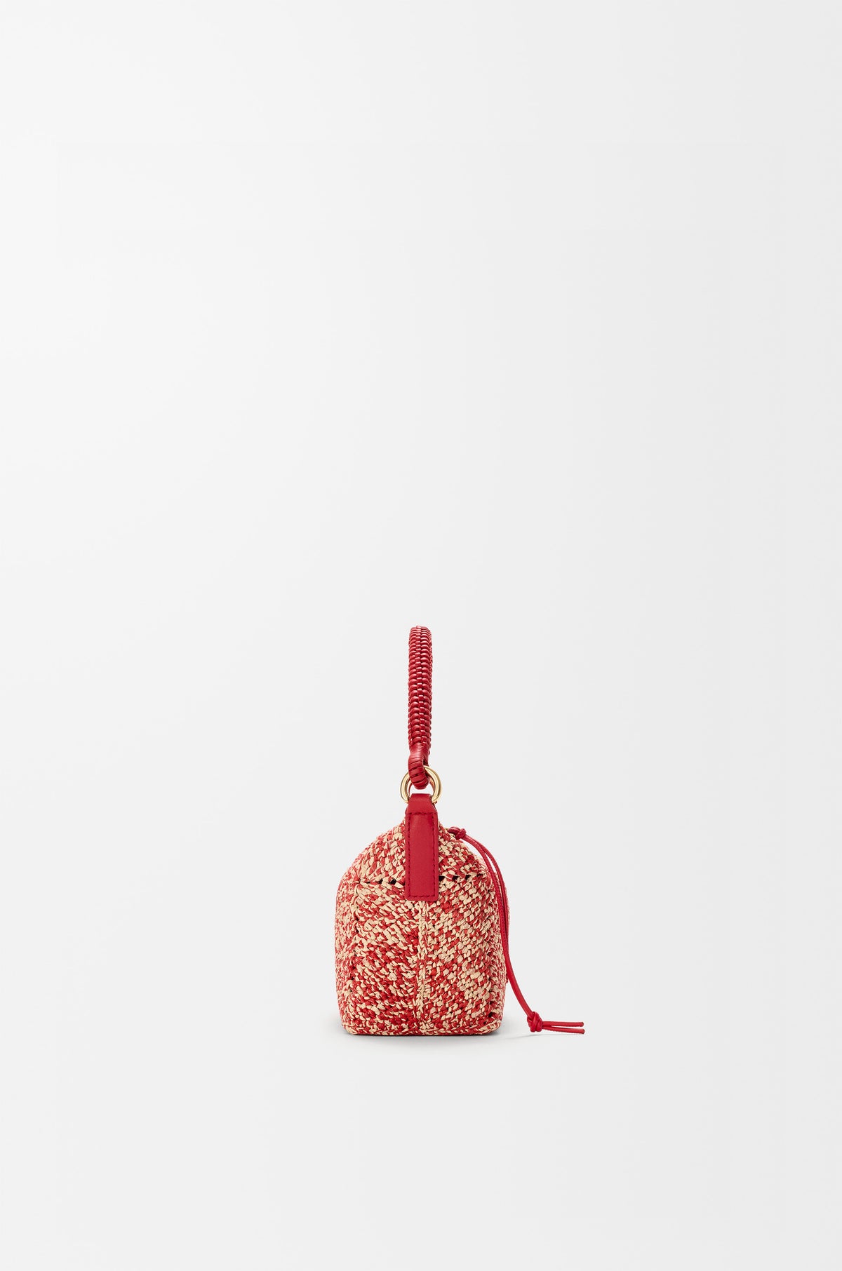 Loewe Cala mini bag in melange raffia