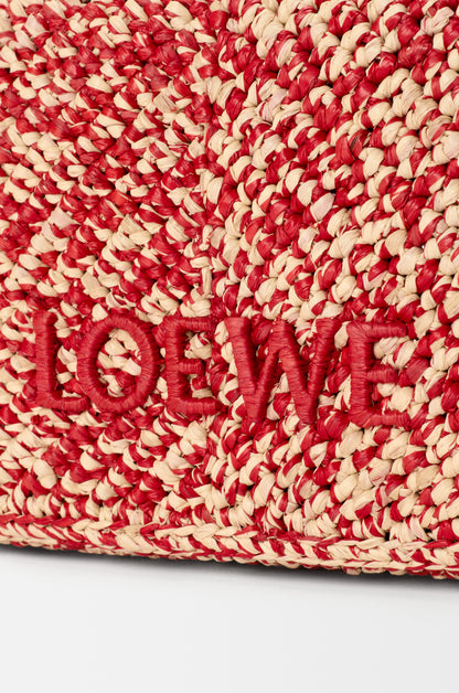 Loewe Cala mini bag in melange raffia