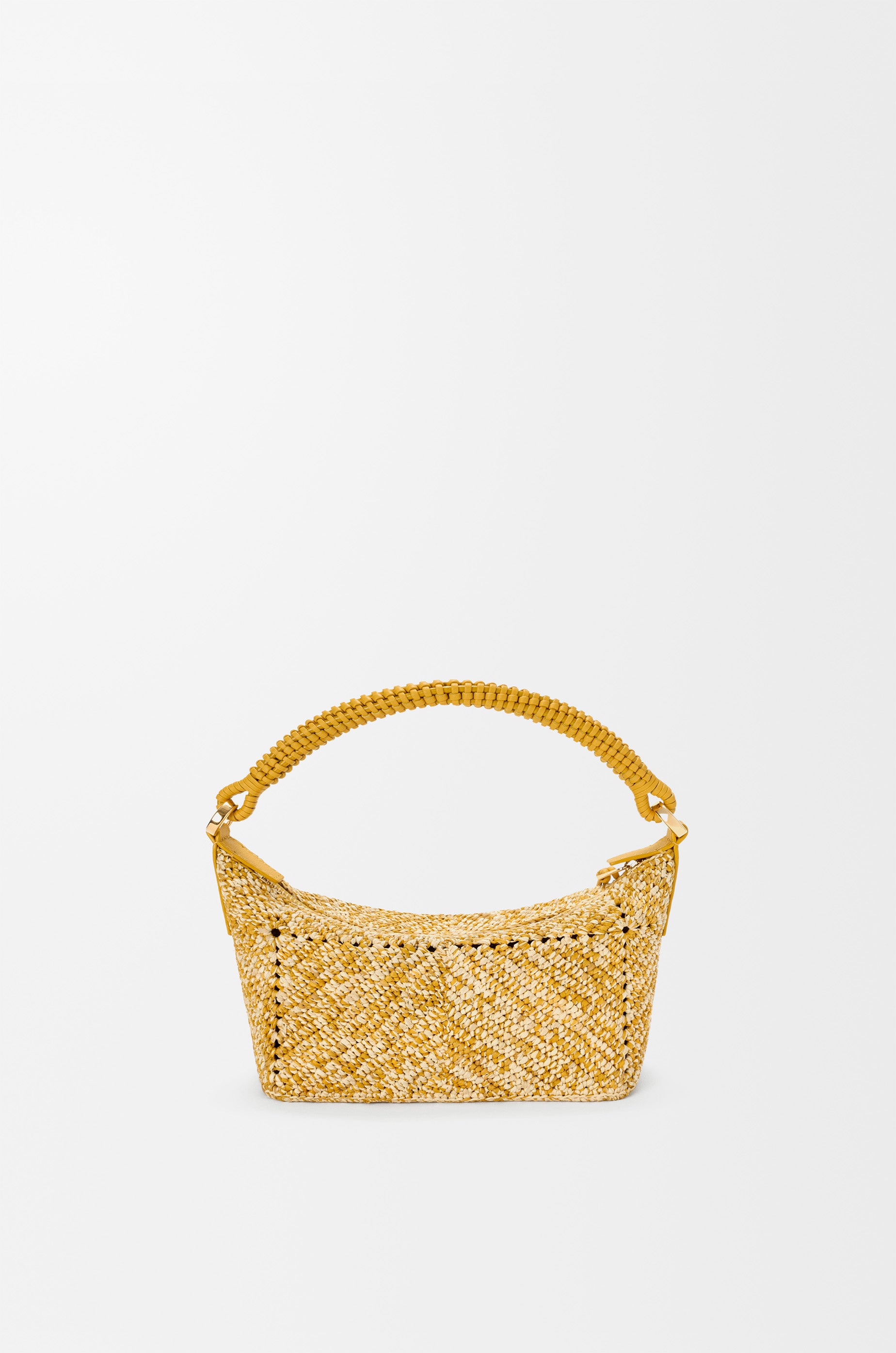 Loewe Cala mini bag in melange raffia