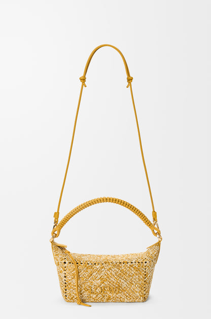 Loewe Cala mini bag in melange raffia