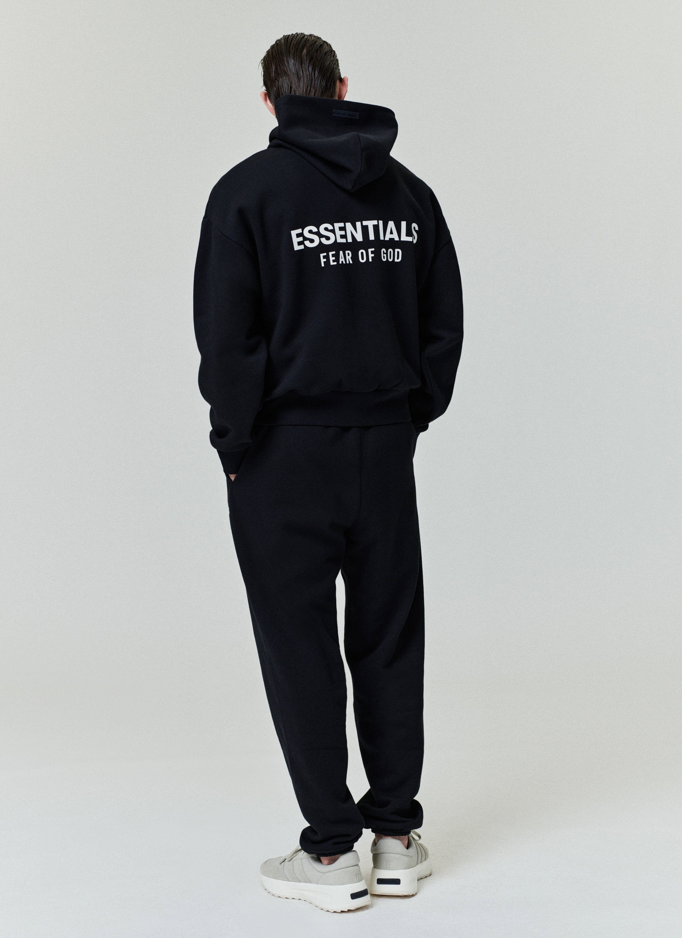 Essentials Classic  Hoodie Vintage Black